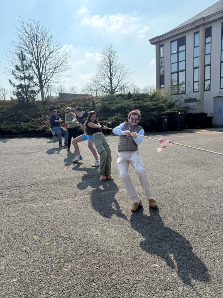 Les participants ont pris part à des olympiades mêlant épreuves ludiques et esprit d’équipe, point fort de cette Université de printemps de JA CVL.