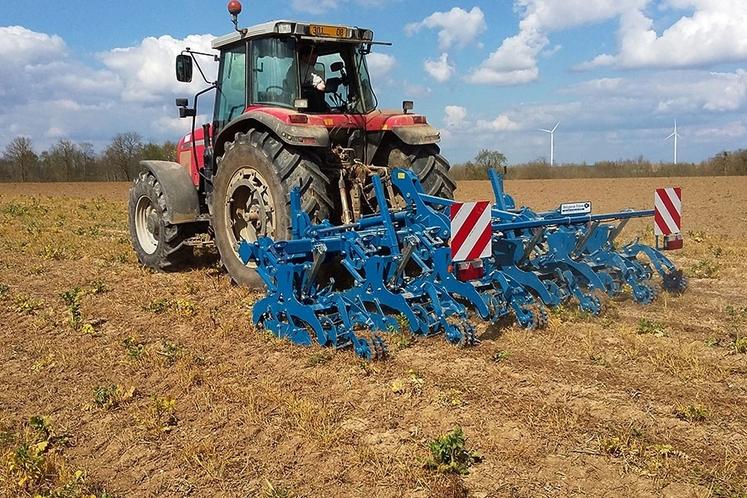 Au printemps, la reprise des lignes de semis est effectuée au Comdor Line.