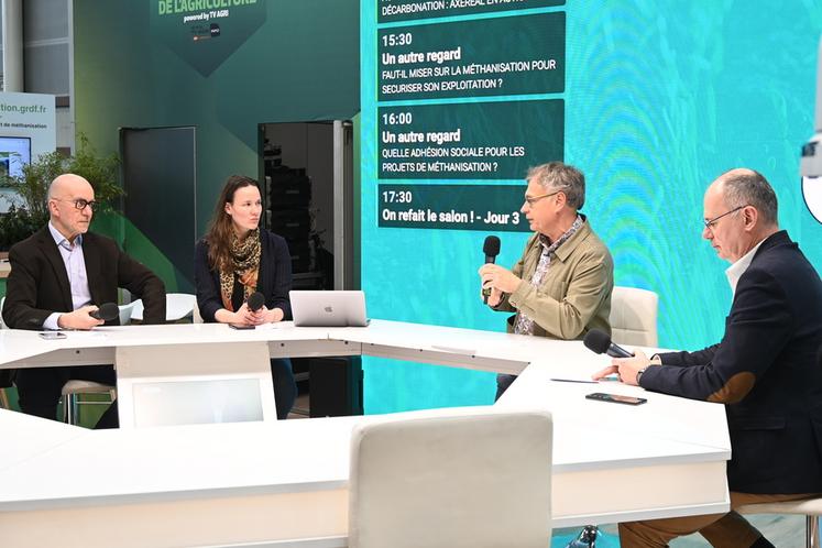 Lundi 23 février, à Paris. Axéréal a participé à l'émission Powerboost en direct du Salon de l'agriculture, pour présenter CultivUp. 