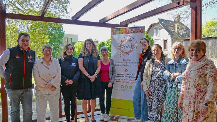 Les membres et partenaires de Solaal CVL réunis pour l’assemblée générale.