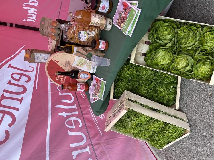 Une belle vitrine des produits seine-et-marnais. 