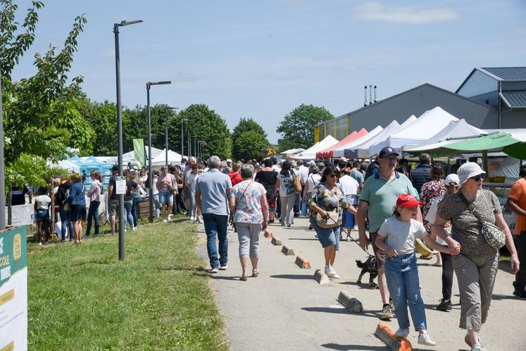 Le 7 juin, à Châteaudun. Il y avait beaucoup de monde dimanche sur le site du campus de Nermont pour ce comice, autour de 15 000 visiteurs selon les organisateurs.