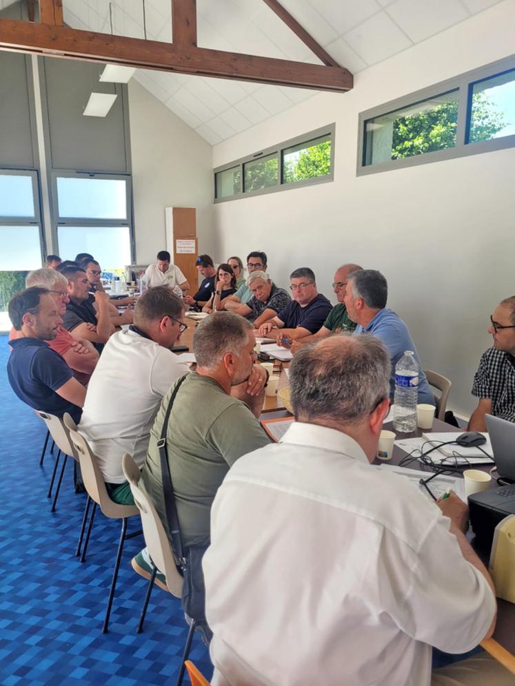 Lundi 15 juin, à Bellegarde. La FNSEA 45 a réuni son conseil d'administration.