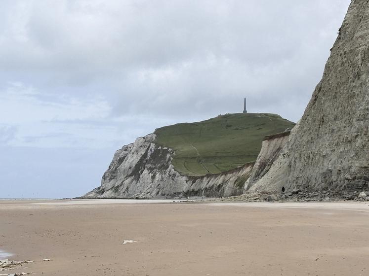 Cap Blanc-Nez depuis le Cran d'Escalles.