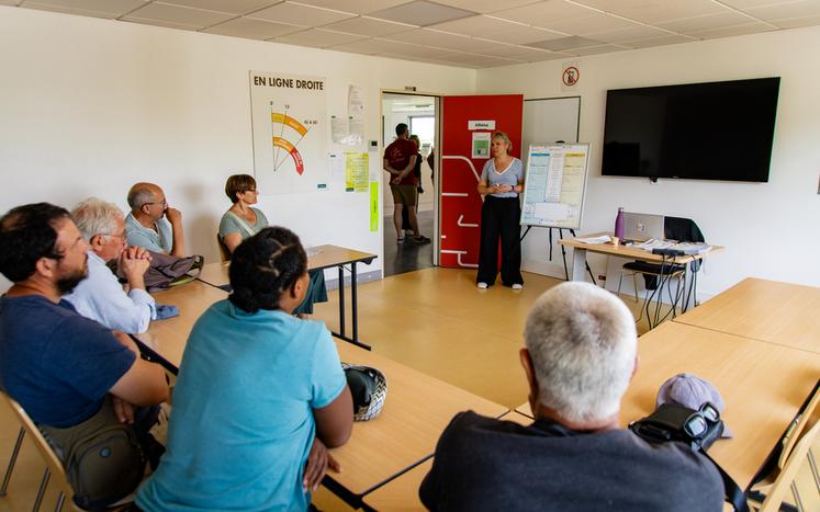 Ateliers en salle.