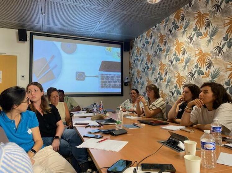Mercredi 1er juillet, à Paris. Les animateurs du réseau Jeunes agriculteurs se sont réunis pour deux jours de formation, d’échanges de pratiques et de travail collectif.