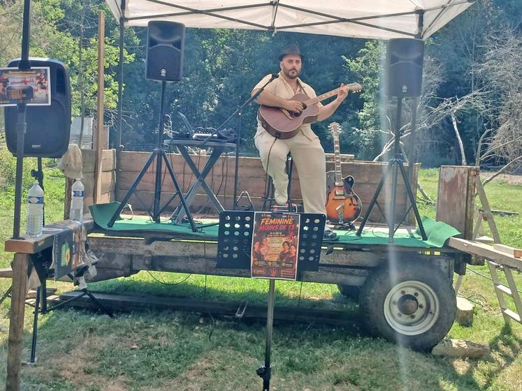Concert chez Metackzyk’Api, ferme apicole et caprine à Quincy-Voisins (Seine-et-Marne).