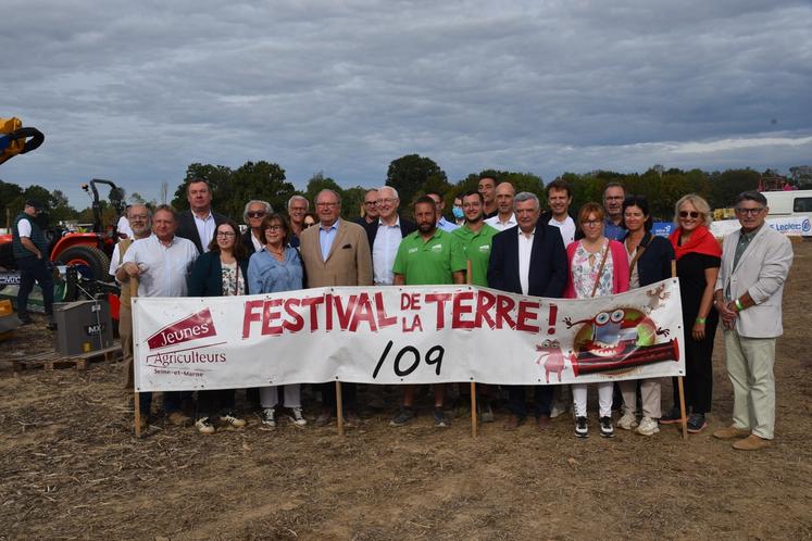 Au Festival de la terre de Seine-et-Marne, à Courpalay, dimanche 13 septembre 2026.