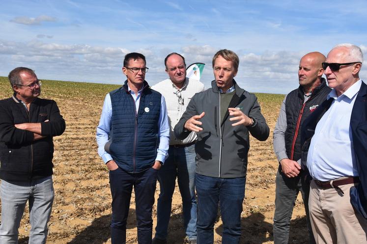 Franck Sander, président de la CGB, a présenté un point de situation. 