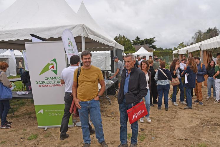 Les maraîchers sont venus en nombre pour cette première journée organisée par la chambre d'Agriculture et le Gab*.