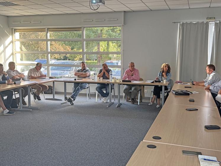 Le Chesnay (Yvelines), mardi 15 septembre. Le conseil d'administration de la FDSEA Île-de-France s'est réuni dans un contexte compliqué pour l'agriculture.