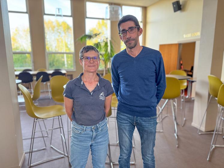 L'agronome de la chambre d'Agriculture Patricia Huet et l'élu chargé du conseil agricole, Émilien Marcault, ont dressé un bilan des récoltes de l'année.