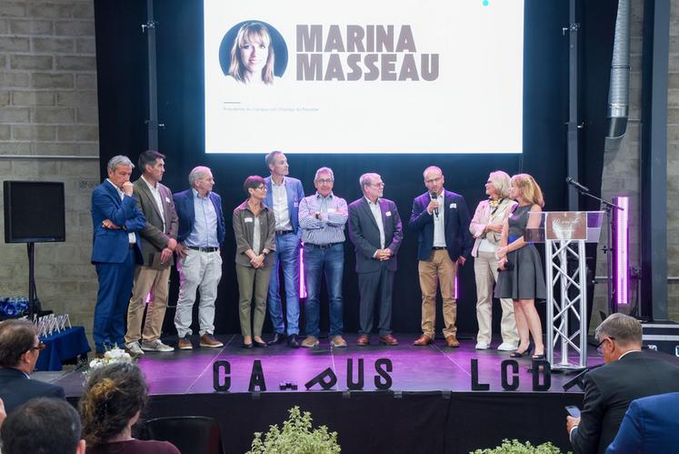 Jeudi 1er octobre, à Châteaudun. L'anniversaire des 10 ans du campus Les Champs du possible est l'occasion de présenter les membres de son bureau.