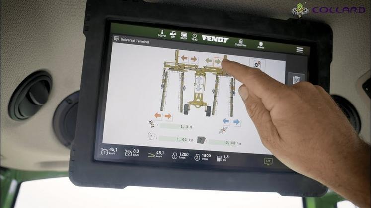 L'Isobus permet à un terminal d'une marque de piloter un outil d'une autre marque.