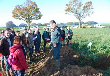 Grisy-Suines, jeudi 6 novembre. Un guide réalisé par la chambre d’Agriculture reprend l’ensemble des données présentées lors de la matinée sur les couvert en interculture. 