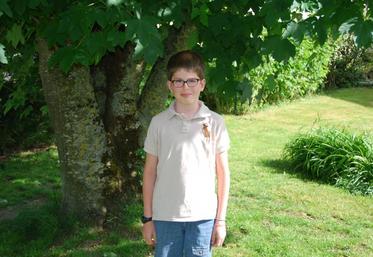 Rouilly, lundi 18 mai. Fils d’agriculteurs, Grégoire Fournier nous livre sa vision du métier et de l’activité du haut de ses dix ans.