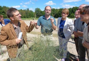 Le 23 juin, à Tour-en-Sologne. Avant la signature du Cap’filière légumes, une visite de Légumes Centre actions a été proposée.