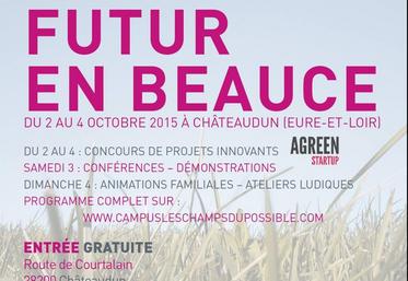 Futur en Beauce aura lieu du 2 au 4 octobre à Châteaudun.