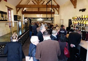 Le 28 septembre, à Chambord. La Maison des vins de Chambord est ouverte depuis le mois de juillet.