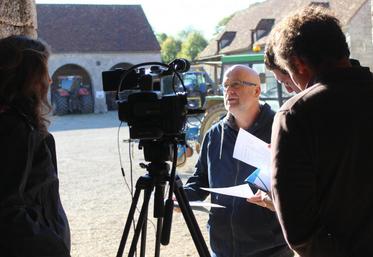 Le 29 septembre, à Sours. L’engagement de l’Eplefpa de La Saussaye dans le plan Écophyto a fait l’objet d’une vidéo tournée à la ferme pédagogique.