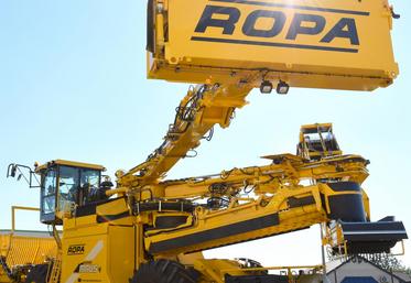 Le 10 septembre, à Janville. La nouvelle base française du constructeur Ropa est une belle vitrine pour son matériel comme l’Euro-BunkerMaus 4.