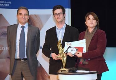 Le 1er décembre, à Chartres. Le système agroforestier de Victor Pichot a séduit le jury du Prix départemental de la dynamique agricole qui lui a attribué son grand prix.