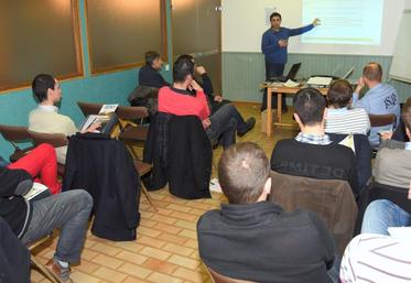 Le 17 décembre, à Chartres. Jeunes agriculteurs d’Eure-et-Loir a organisé une réunion technique grandes cultures dans le cadre de son partenariat avec Axéréal.