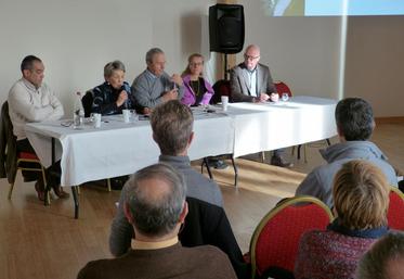 Cheverny, le 13 janvier. Trois personnes ont témoigné sur le thème du tourisme comme diversification d’une activité.