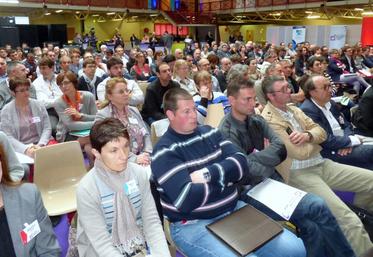 Le 10 mai, à Bourges (Cher). Les États généraux de l’agriculture ont réuni quatre cent cinquante personnes au pavillon d’Auron.