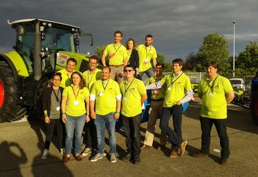 Mâcon (Saône-et-Loire), le 31 mai. Une délégation de Jeunes agriculteurs d’Ile-de-France et de Seine-et-Marne a participé au congrès national de JA. 