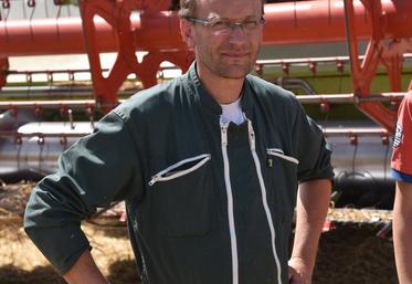 Christophe Rossignol, dont la volonté d’être agriculteur remonte à l’enfance.