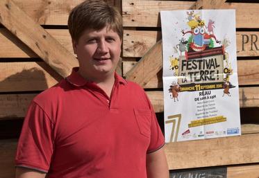 Réau, jeudi 10 août. Louis Billet préside le canton JA de Brie-Mormant-Nangis depuis trois ans.