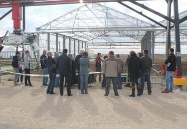 Le 15 octobre à Ouzouer-le-Marché. Arvalis a accueilli 270 visiteurs sur le site Phénofield de Mézières.
