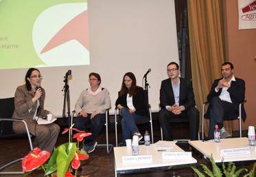 La table ronde animée par Aymeric Proffit mettait en exergue les notions de stratégie et d’innovation.