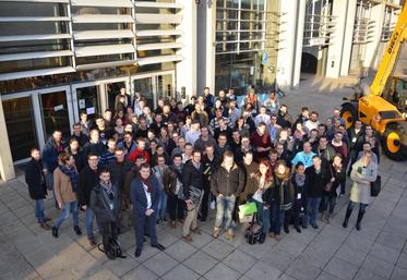 A Champagnole (Jura), le 2 février. Les Jeunes agriculteurs ont tenu une session Renouvellement des générations en agriculture. L’Ile-de-France a participé à l’ensemble des travaux. (© JA Mag)