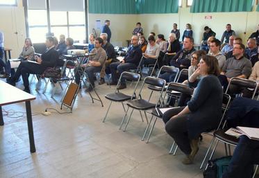 Le 16 mars, à Miermaigne. Une trentaine d’éleveurs a participé à la Journée organisée par la chambre d’Agriculture.