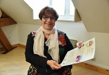 Melun, lundi 20 mars. Geneviève Varoqui présidera sa première assemblée générale de la confrérie des chevaliers du brie de Melun le 18 avril. 