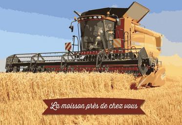 Le visuel de la lettre moisson. 