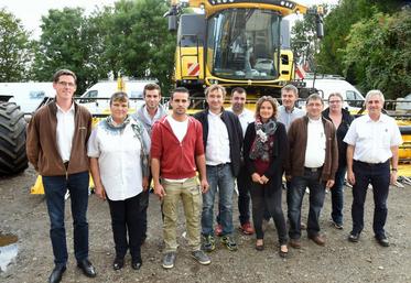 Le 10 septembre, à Châtillon-en-Dunois. L’équipe des établissements Boulay, dirigés par Patrick (à d.) et Cyril Boulay (à g.), a organisé deux journées conviviales pour ses clients.
