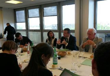 Evry, le 11 septembre. François Durovray avait réuni la presse pour la rentrée du conseil départemental. Il a fait le point sur les nouvelles politiques contractuelles.