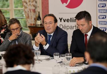 Versailles. Pierre Bédier et Karl Olive (crédit photo N. Duprey/CD 78.) 