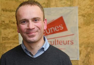 Atteint par la limite d’âge, David Faucheux cède sa place de président de Jeunes agriculteurs d’Eure-et-Loir.