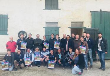 À Vigny (Val-d’Oise), le 3 mai. Les Jeunes agriculteurs du canton du Val-d’Oise se sont retrouvés pour la réunion de printemps.