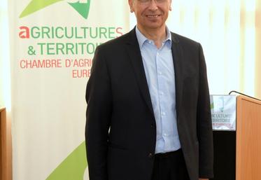 Le 10 septembre, à Chartres. Éric Thirouin a dressé le bilan d’une mandature riche en innovations.