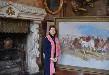 « Rosa Bonheur avait acquis le château de By à la suite de la vente de son tableau Marché aux chevaux. »