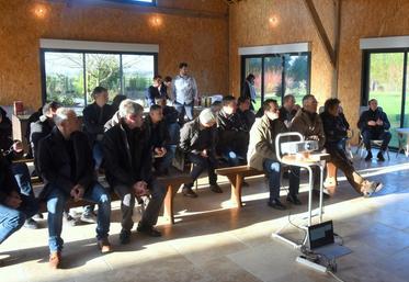 Le 20 décembre, à Gohory. ComparateurAgricole.com a organisé une série de réunions hivernales pour entendre ce que les agriculteurs ont à dire.