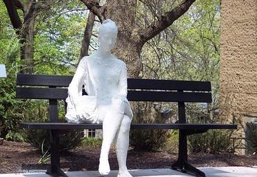 Woman on a Bench,
George Segal, 1998