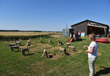 La nouveauté de l’année parmi les jeux en bois proposés. il reste quelque jour pour tout finir d’installer.
