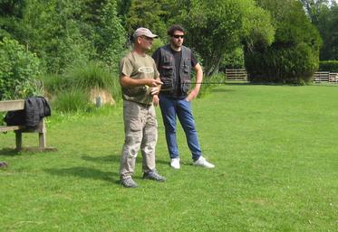 Pierre Barberot (à gauche) et Benjamin Cazenave.