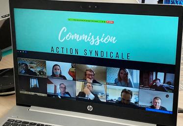 La commission action syndicale FDSEA/JA Île-de-France s'est tenue le 25 mars en visioconférence.